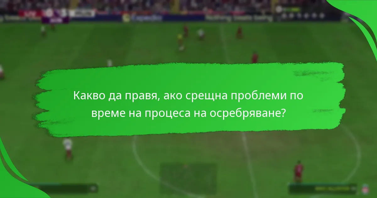 Какво да правя, ако срещна проблеми по време на процеса на осребряване?